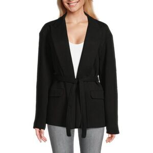 BA&SH‎ Lady Belted Blazer Style Jacket Black X-Small